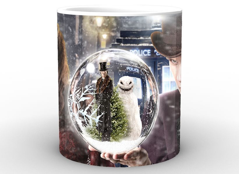 Кружка GeekLand белая Доктор Кто Doctor Who Doctor Who Merry Christmas DW.02.007.184 1757920426 фото