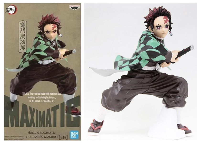 Фигурка Banpresto Maximatic Клинок рассекающий демонов Танджиро Камадо Tanjiro Kamado WST BM DS TK WST BM DS TK фото