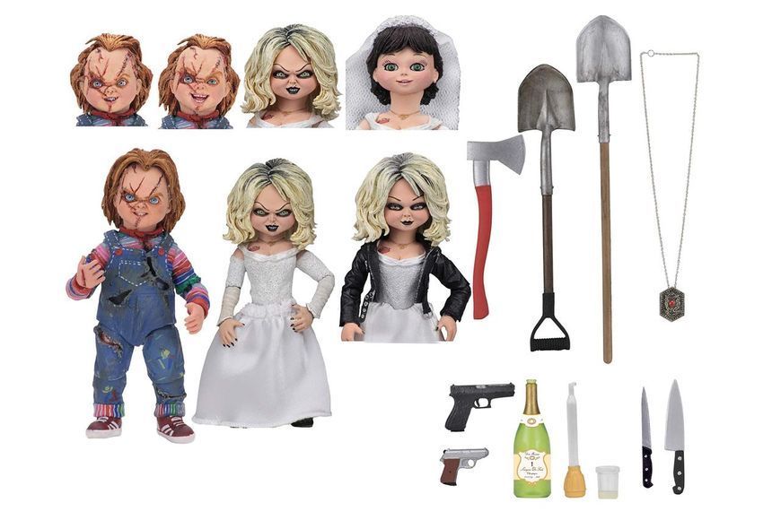 Фігурка Neca Bride of Chucky&nbsp;Наречена Чаки&nbsp;Chucky Чаки Tiffany Тіффані 15 см N BC C T N BC C T фото