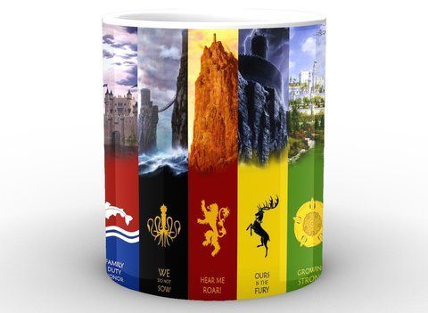 Кружка GeekLand Game of Thrones Игра Престолов дома Вестероса GT.02.007 GT.02.007 фото