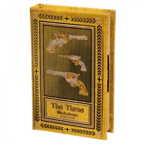 Книги сейф с кодовым замком The Three Musketeers 26 см 2355726503 фото