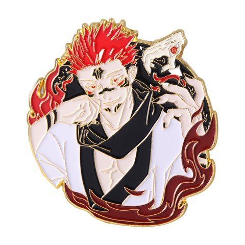 Значок Магическая битва Сукуна Jujutsu Kaisen Sukuna 6 см Z JK S 01 2469500382 фото