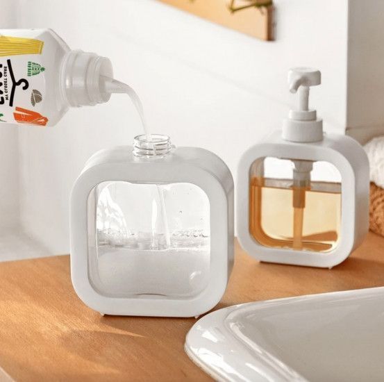 Дозатор для жидкого мыла Classic white белый 300мл 2092870065 фото