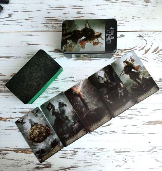 Таро Небо и Земля Heaven & Earth Tarot в металлической коробке 2335918000 фото