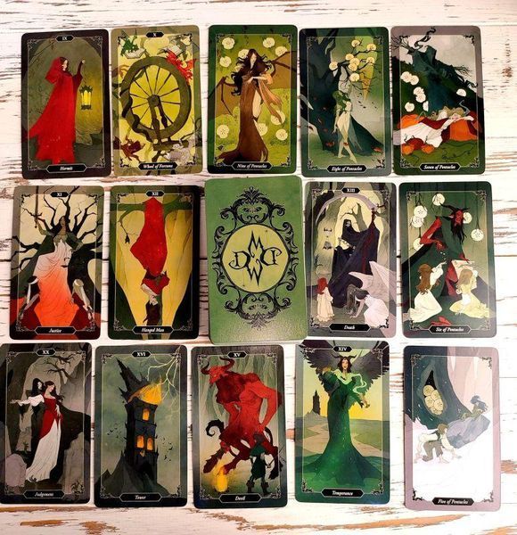 Карты Таро Темного Леса Dark Wood Tarot 10.2х6 см 2524853884 фото