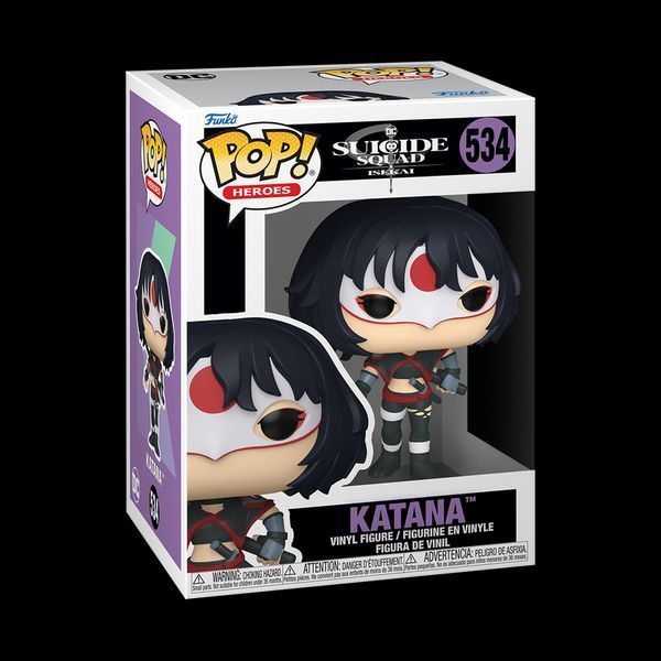 Фигурка Funko Pop ДС: Отряд самоубийц Катана DC: Suicide Squad Katana 10 см FP DC K 534 2659196541 фото
