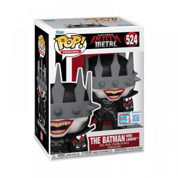 Фигурка Funko Pop Металл смерти Бетмен который смеётся Death Metal The Batman Who Laughs 10 см BWL 524 BWL 524 фото