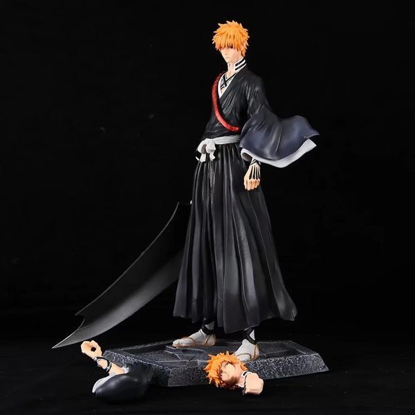 Фигурка Блич Ичиго Куросаки Bleach Kurosaki Ichigo со сменной головой 33 см CH B KI 33 CH B KI 33 фото