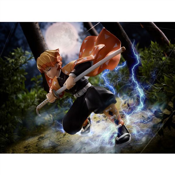 Фігурка Bandai Клинок, що розсікає демонів Зеніцу Агацума Demon Slayer Zenitsu Agatsuma 24 см WST DS AZ 1159 WST DS AZ 1159 фото