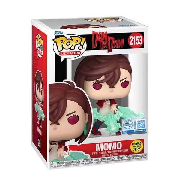 Фігурка Funko Pop Дандадан Момо Аясе Dandadan Momo Ayase Glow in the Dark​​​​​​​​​​​​​​ 10 см FP DDD MA 2153 2950127629 фото