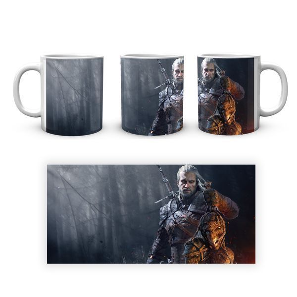 Кружка GeekLand The Witcher Ведьмак Геральт TW 002.035 TW 002.035 фото