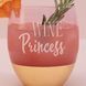 Келих "Wine Princess" рожевий із золотом, англійська 2603883364 фото 5