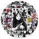 Стикерпак Дзюнди Ито Набор наклеек GeekLand Junji Ito 50 штук 2881874726 фото 6