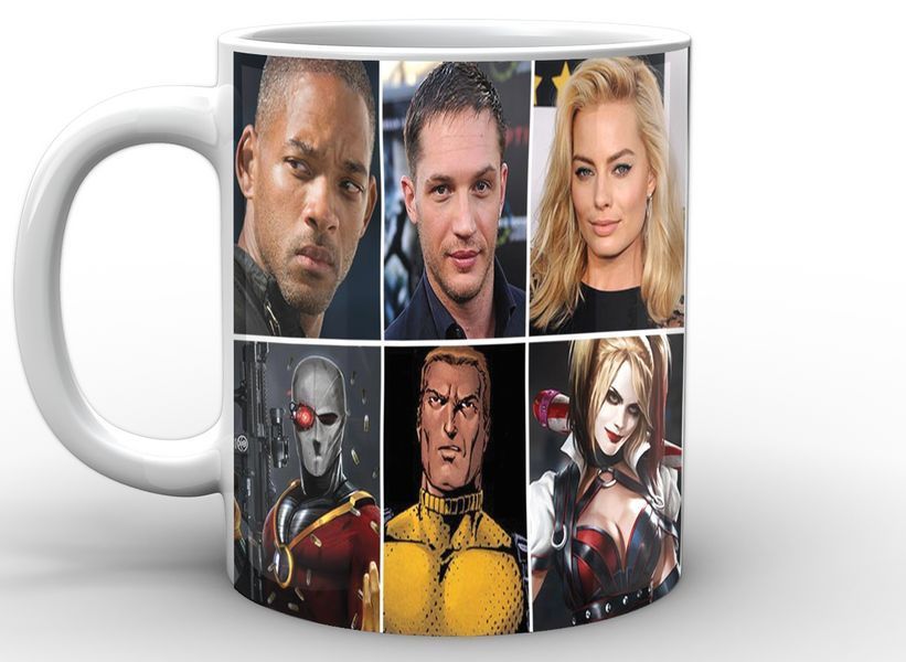 Кружка GeekLand белая Отряд Самоубийц Suicide Squad герои фильма SS.02.020 SS.02.020 фото