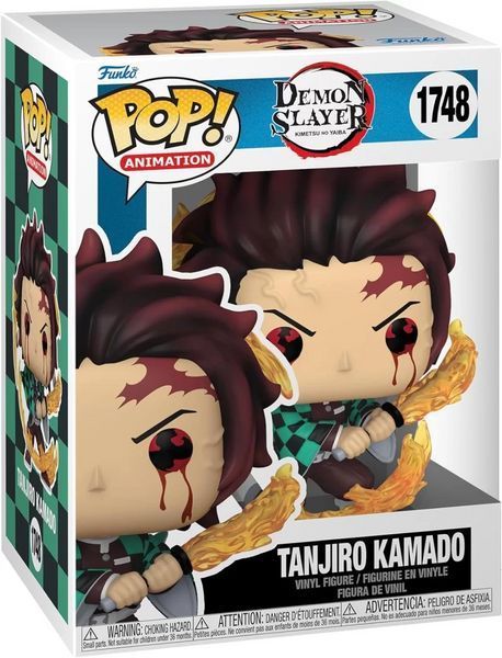 Фигурка Funko Pop Клинок рассекающий демонов Танджиро Demon Slayer Tanjiro 10 см DS TK 1748 2457525924 фото