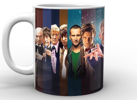 Кружка GeekLand белая Доктор Кто Doctor Who Доктор Кто промо DW.02.016.193 1757920434 фото
