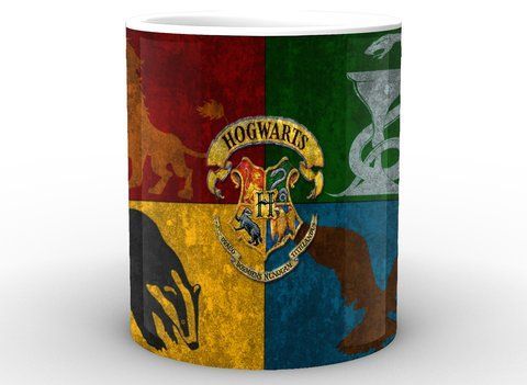 Кухоль GeekLand Harry Potter Гаррі Поттер факультети HP.02.067 HP.02.067 фото
