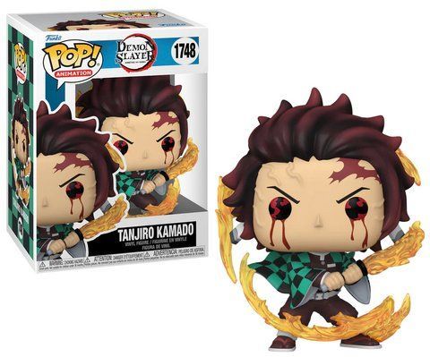 Фигурка Funko Pop Клинок рассекающий демонов Танджиро Demon Slayer Tanjiro 10 см DS TK 1748 2457525924 фото