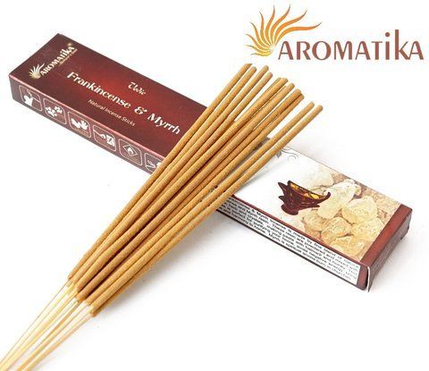 Aromatika Vedic Frankincense Myrrh 15 грамів Ладан Мірра 2569390456 фото