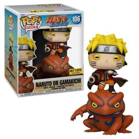 Фігурка Фанко Поп Наруто: Ураганні Хроніки Наруто на Гамакічі Funko Pop Exclusive 18 см NS NG 106 NS NG 106 фото