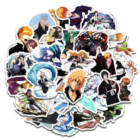 Стікерпак Набір наклейок GeekLand Бліч Bleach 45 штук SP BLH 01 SP BLH 01 фото