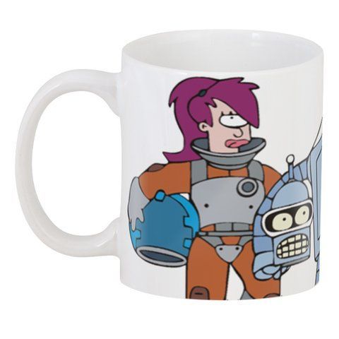 Кружка Geek Land Футурама Futurama 02.51 Бендер Туранга Лила 2.51 фото