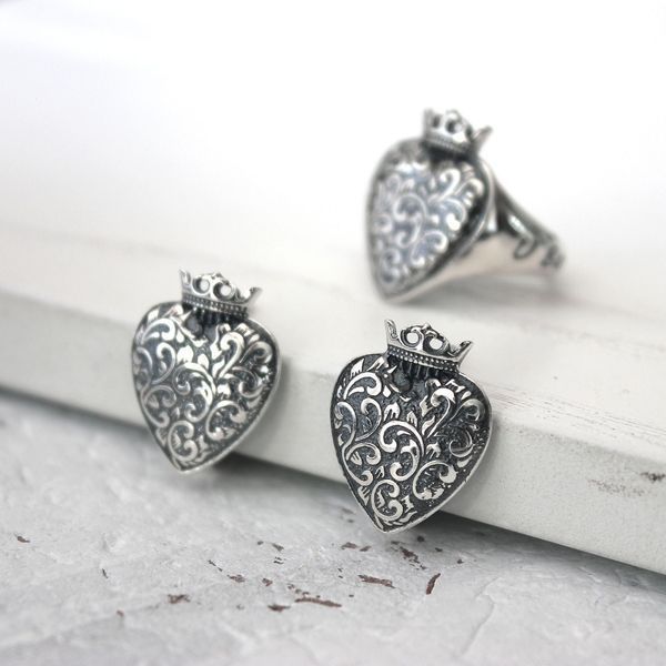 Сережки срібні дукач Ягнус U.Baro 925 33-11504S-5058s фото