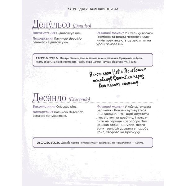 Книга Mal'opus The Harry Potter Spellbook Книга заклинань світу Гаррі Поттера українською M UU HP S 2881873170 фото