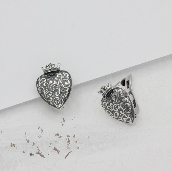 Сережки срібні дукач Ягнус U.Baro 925 33-11504S-5058s фото