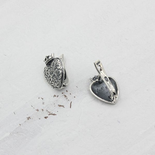 Сережки срібні дукач Ягнус U.Baro 925 33-11504S-5058s фото