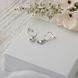 Сережки срібн Мерехтіння Gray Crystal 925 26-S14-5032s фото 4