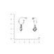 Сережки срібн Мерехтіння Gray Crystal 925 26-S14-5032s фото 3