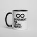 Кружка "Experiment Fail Learn Repeat", англійська HM-2 фото 1