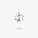 Кулон срібний у формі серця з птицею Соловейко Amethyst 925 Zirkon 2508339945 фото 1
