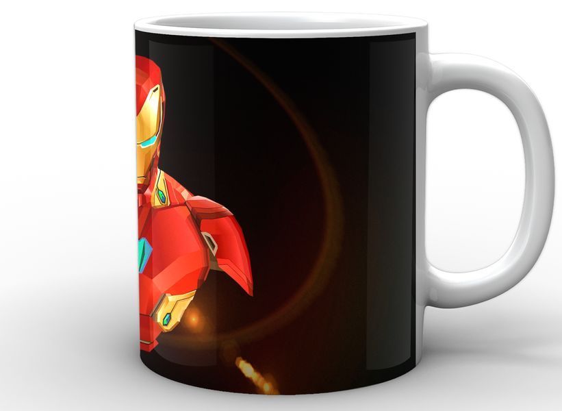 Кружка GeekLand біла Iron Man Залізна Людина костюм IM.02.043.771 1757923117 фото