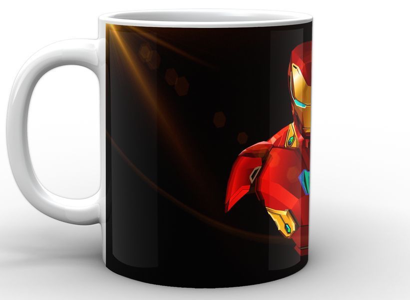 Кружка GeekLand біла Iron Man Залізна Людина костюм IM.02.043.771 1757923117 фото