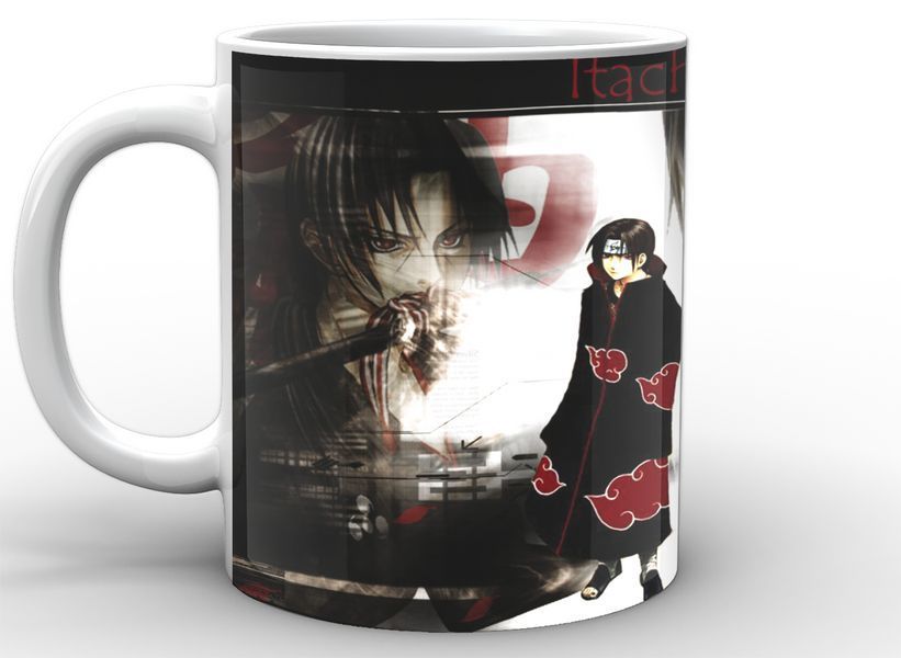 Кухоль Geek Land білий Наруто Naruto Itachi Uchiha NA.02.004 NA.02.004 фото