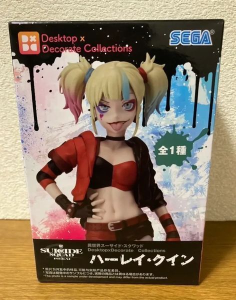 Фигурка SEGA Харли Квинн&nbsp;Isekai Suicide Squad Harley Quinn&nbsp;Desktop x Decorate Collections 16 см 3046725579 фото