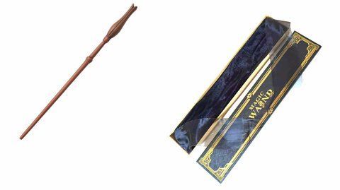 Чарівна паличка Гаррі Поттер Полумна Harry Potter Luna Lovegood 35-40 см із сердечником і коробкою 2625062000 фото