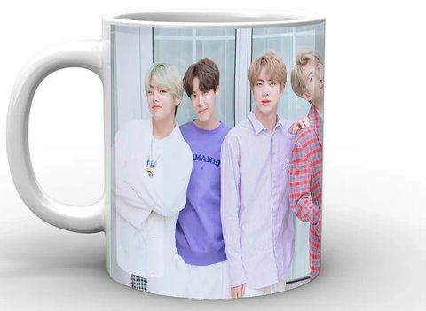 Кружка GeekLand&nbsp;БТС вся группа Bangtan Boys BTS BTS 02.38 1683761557 фото