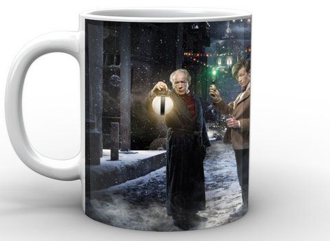 Кружка GeekLand белая Доктор Кто Doctor Who Doctor Who зима DW.02.009 1757920428 фото