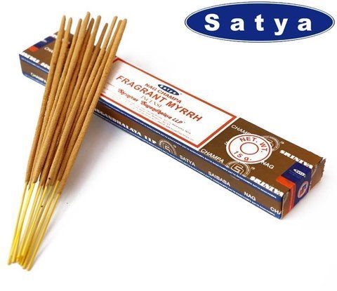 Satya Fragrant Myrrh Ароматная мирра 15 грамм 2569391494 фото