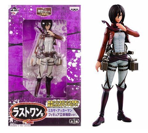 Фігурка Banpresto Атака Титанів Мікаса Аккерман Attack on Titan Mikasa Ackermann 20 см WST АТ МА 22.245 WST АТ МА 22.245 фото