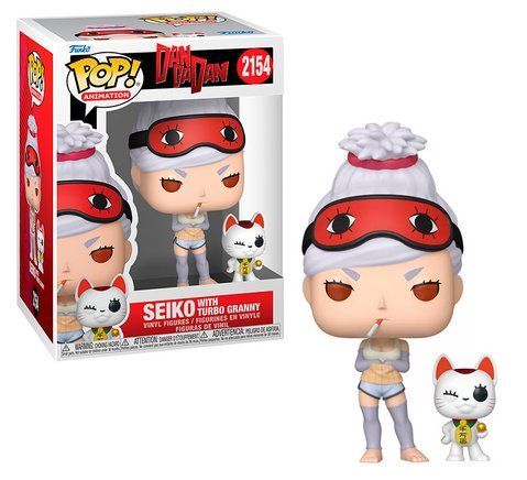 Фигурка Funko Pop Дандадан Сэйко Аясэ и Турбо Бабка Dandadan Seiko Ayase and Turbo Granny 10 см FP DDD SA 2154 2950127630 фото