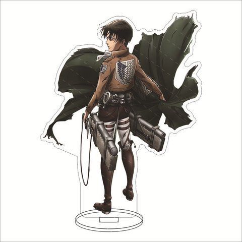 Акрилова фігурка Атака Титанів Леві Attack on Titan Levi 15 см 3057370207 фото