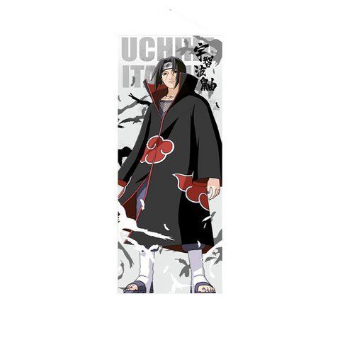 Гобелен Наруто Итачи Учиха Naruto Itachi Uchiha 70x25 см 2881880057 фото