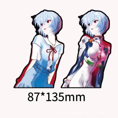 Голографическая наклейка Евангелион Рей Аянами Evangelion Rei Ayanami 2881878494 фото
