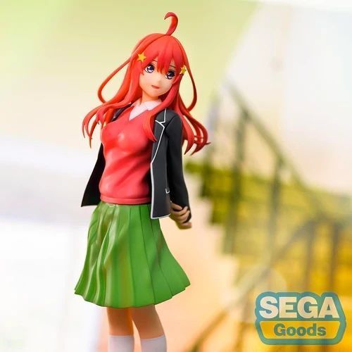 Фігурка Sega Itsuki Nakano The Quintessential Quintuplets Іцукі Накано П'ять наречених 22 см S IN TQQ 22 S TQQ IN 22 фото