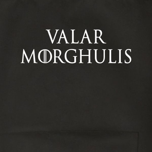 Фартук "GoT Valar morgulis", Черный, английский 2603864167 фото