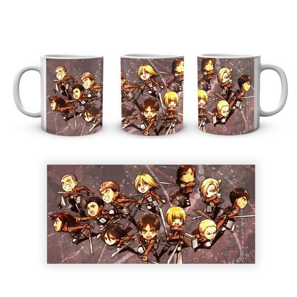 Кружка GeekLand Атака Титанов Attack on Titan команда Аккермана AT.02.59 AT.02.59 фото